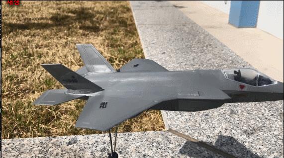 솔라턴테이블 F-35A 공군 스텔스기/항공기/항공기모형/비행기모형/수집모형/비행기수집/전투기수집/공군비