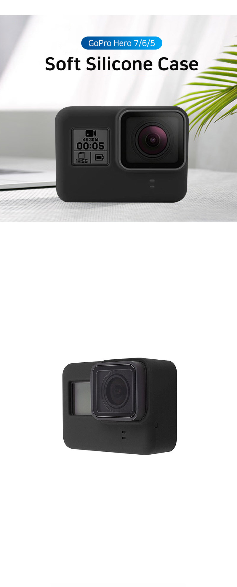고프로7 고프로6 고프로5 전용 실리콘 케이스 슬리브/액션캠케이스/고프로케이스/고프로실리콘케이스/액션