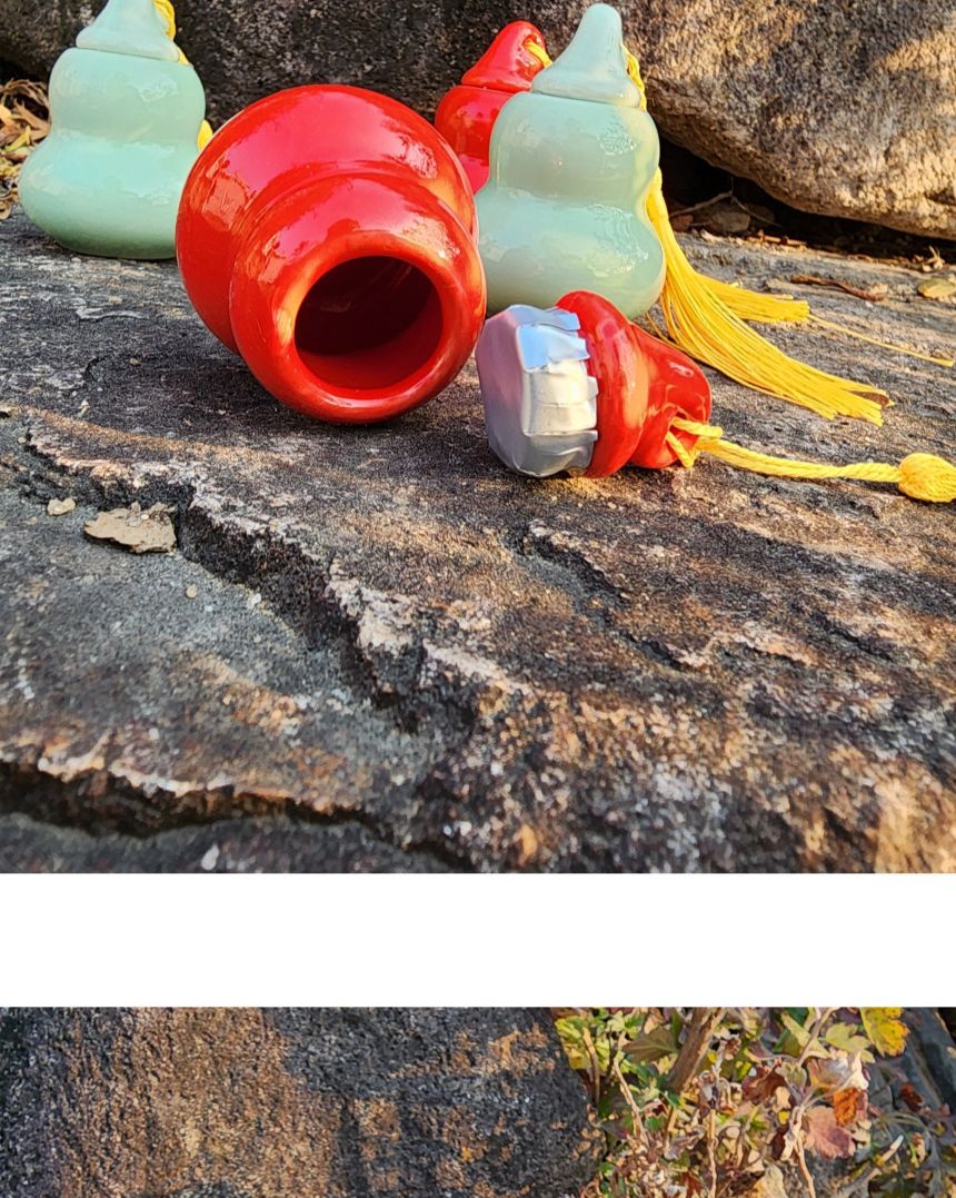 풍수 세라믹 액막이 미니 소금단지/풍수인테리어/풍수소품/소원성취소품/사업번창선물/행복기원/액막이/액