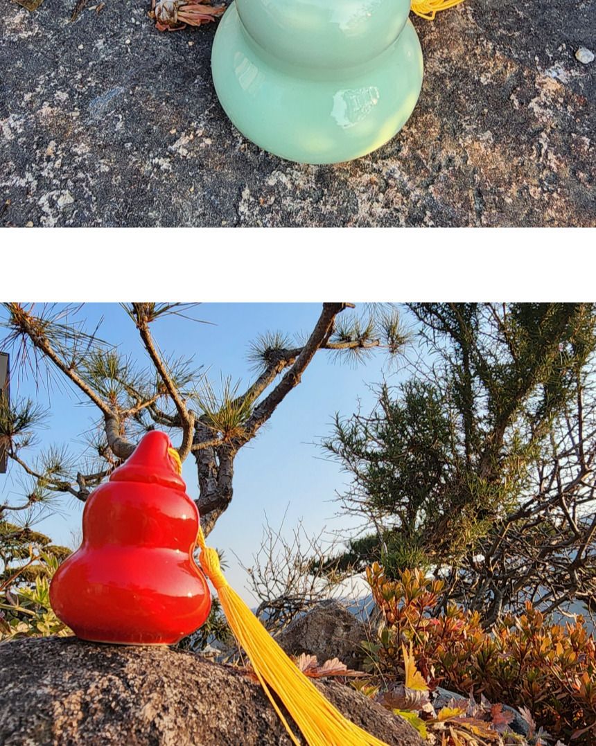 풍수 세라믹 액막이 미니 소금단지/풍수인테리어/풍수소품/소원성취소품/사업번창선물/행복기원/액막이/액