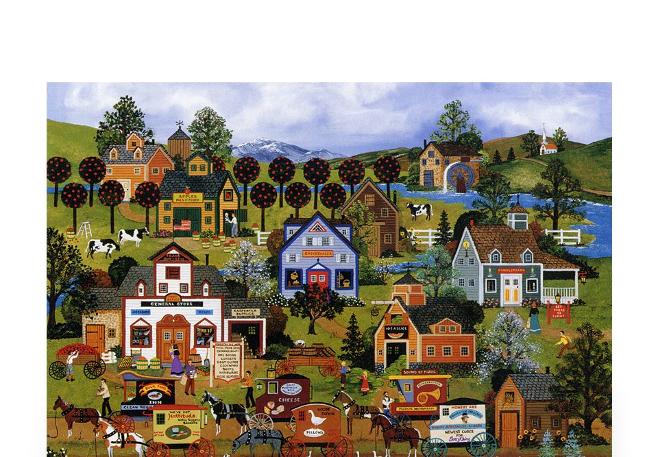 직소퍼즐 - 150피스 즐거운 쇼핑/예쁜그림퍼즐/액자용퍼즐/그림퍼즐/멋진액자퍼즐/퍼즐/종이퍼즐/액자퍼즐/