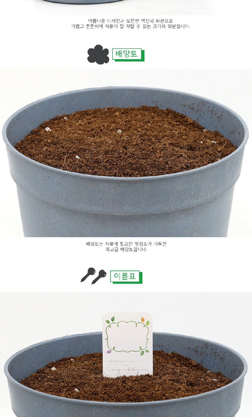 텃밭 화분 DIY 식집사 셰프가든 쑥갓 키우기/식물키우기/식물재배기/DIY키트/홈가드닝/반려식물/실내식물/