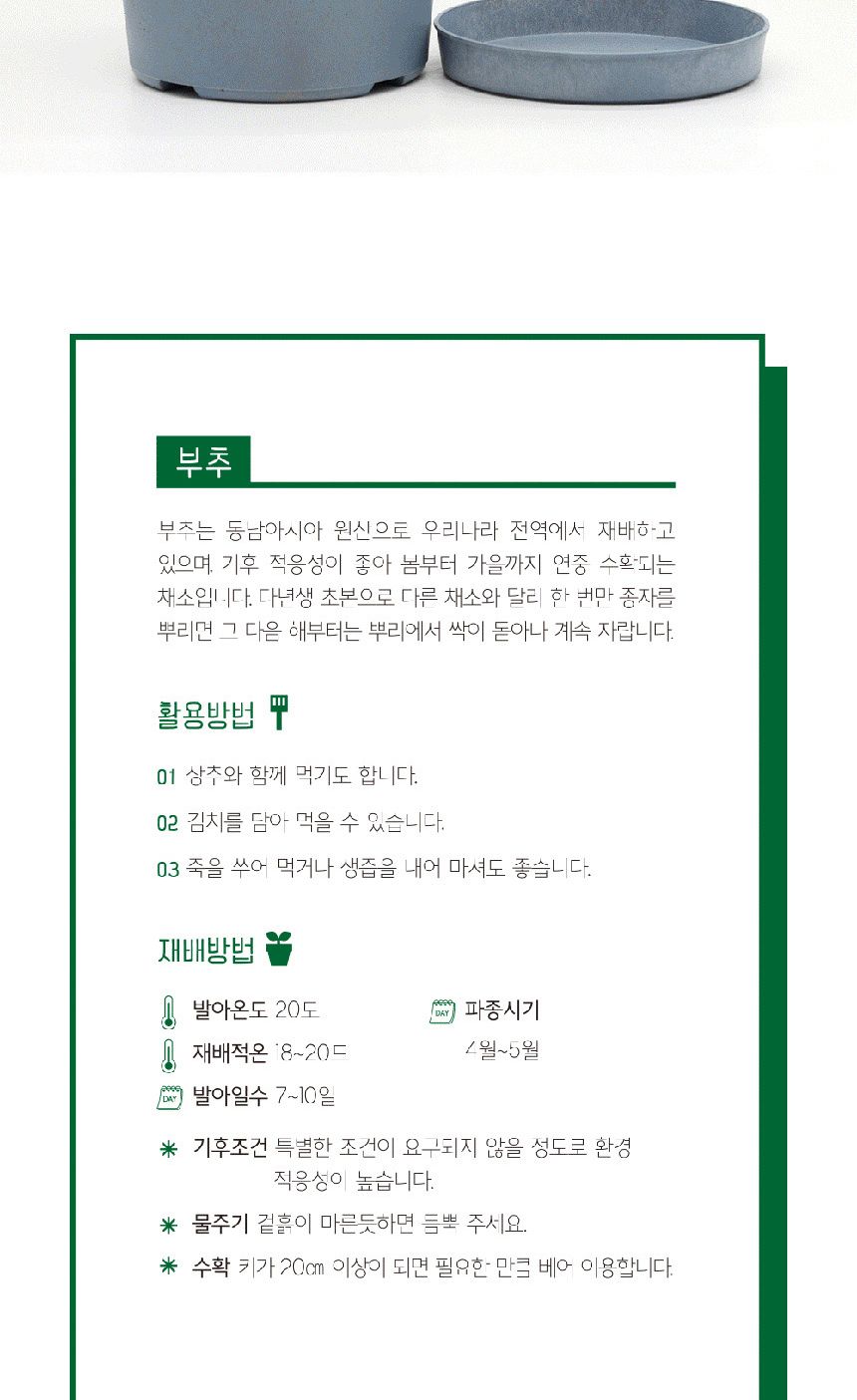 텃밭 화분 DIY 식집사 셰프가든 부추 키우기/식물키우기/식물재배기/DIY키트/홈가드닝/반려식물/실내식물/