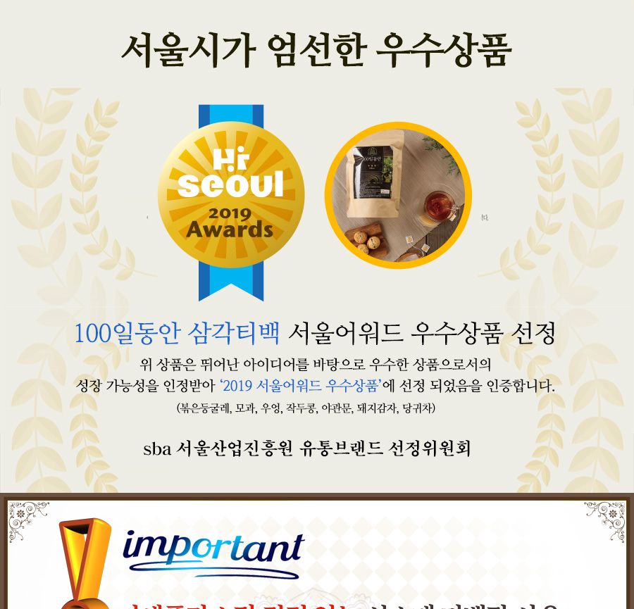 100일동안 노니차 삼각티백 100개입 대용량/노니티백/노니티벡/노니차티백/노니차/티벡차/삼각티백차/삼각