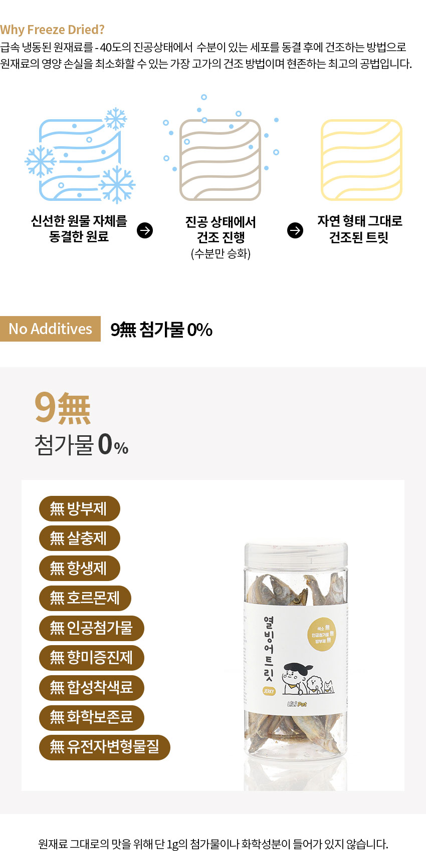 리리펫 고양이간식 열빙어트릿 60g 3개/트릿/동결건조/애견간식/고양이간식/반려견간식/강아지간식/개껌/영