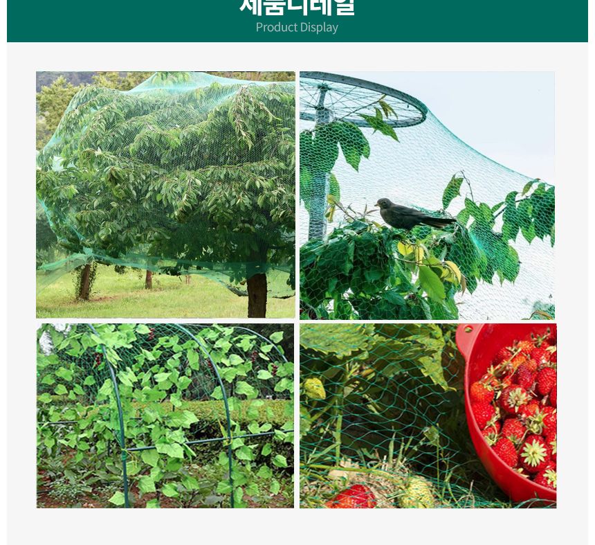 새 그물 망 방조망 농작물 보호 참새 비둘기2x5M/새그물망/조류망/비둘기그물망/대형새그물/참새그물/고라