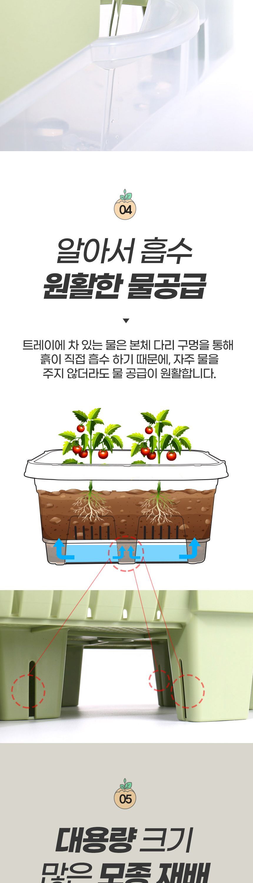 (벨라홈) 자동 급수식 텃밭 화분+배양토+모듬쌈채씨/집에서상추키우기/베란다상추키우기/텃밭세트/베란다텃