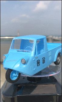 솔라턴테이블 기아마스터 삼륜T600 레트로 용달자동차/자동차모형/자동차미니어처/자동차미니어쳐/수집용자