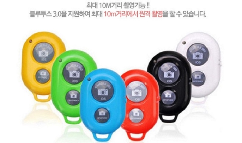 스마트폰 셀카 블루투스 리모컨 셧터/셀카봉리모컨/휴대폰리모컨/셀카리모컨/셀카봉셧터/휴대폰셧터/카메라