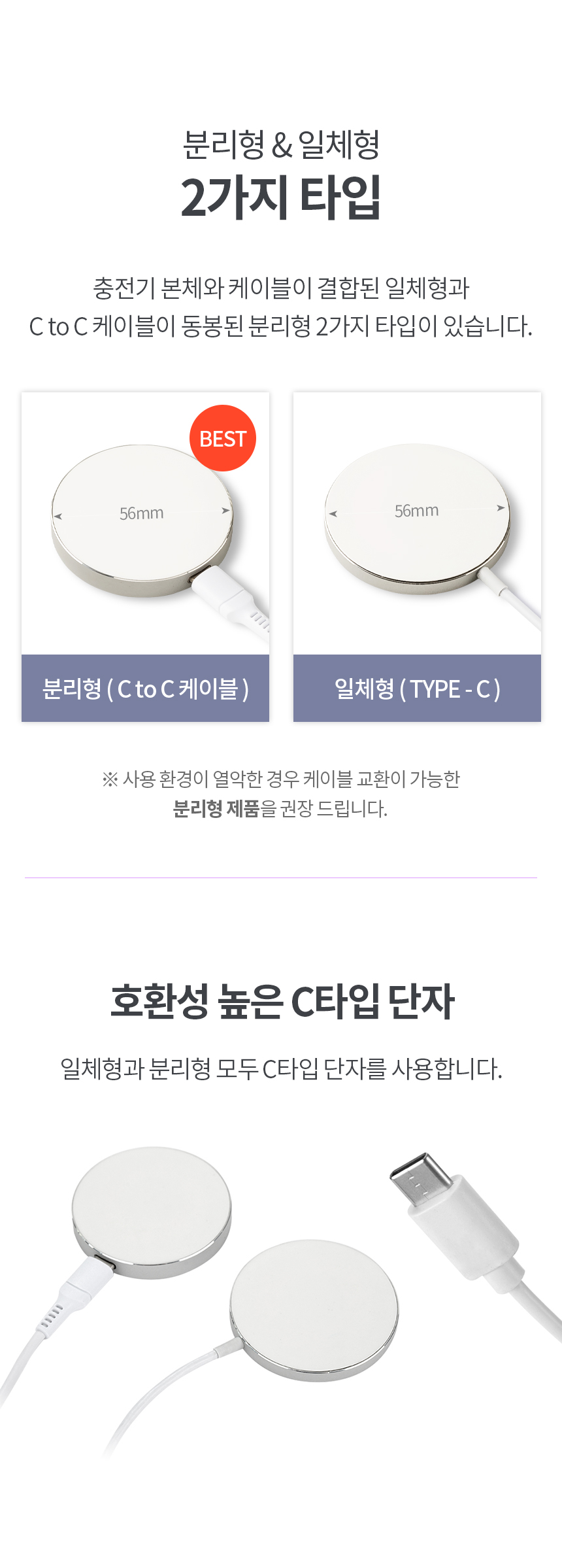 맥세이프 15W 고속 무선 충전기 패드 1.5M 분리형/맥세이프/맥세이프충전기/맥세이프자석/무선충전기/고속