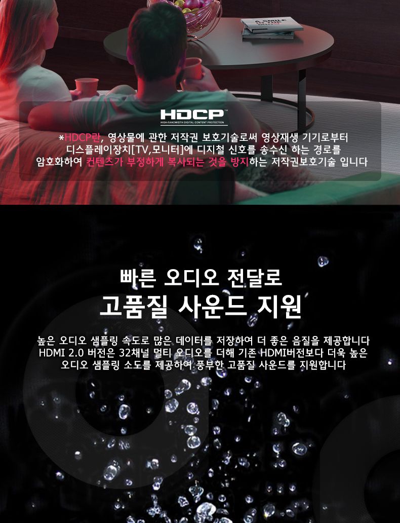 Soopii USB C to HDMI 2.0 4K HDR 케이블 CH46A 1m/HDMI/HDMI케이블/HDMI선/모니터케이블/노트북용케이블/