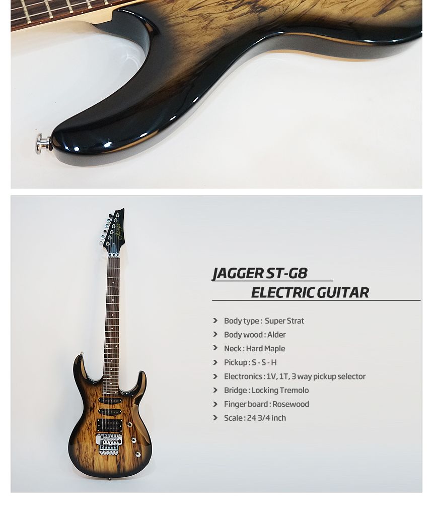 슈퍼스트렛 일렉기타 Jagger ST-G8/전자기타/일렉트릭기타/일렉/일렉기타/기타/고급기타/선물용기타/기타선