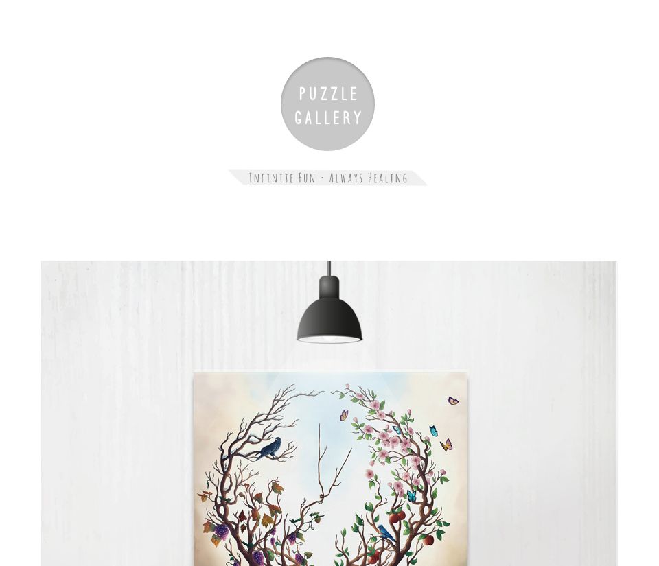 1000피스 목재 직소퍼즐 계절의 변화/나무퍼즐/우드판퍼즐/우드퍼즐/직소퍼즐/취미/취미퍼즐/그림퍼즐/그림