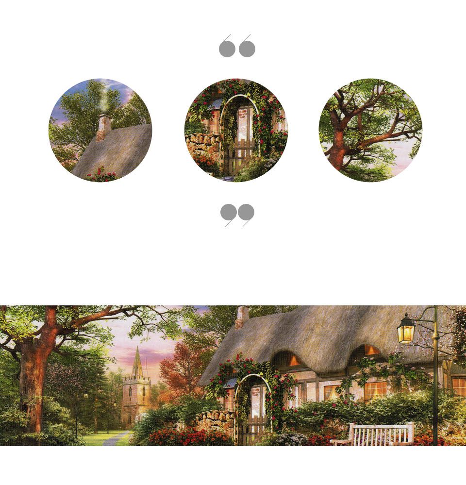 500조각 직소퍼즐 오솔길옆 별장 CA5106A/그림퍼즐/그림조각퍼즐/퍼즐액자/액자퍼즐/벽걸이퍼즐/퍼즐벽걸이