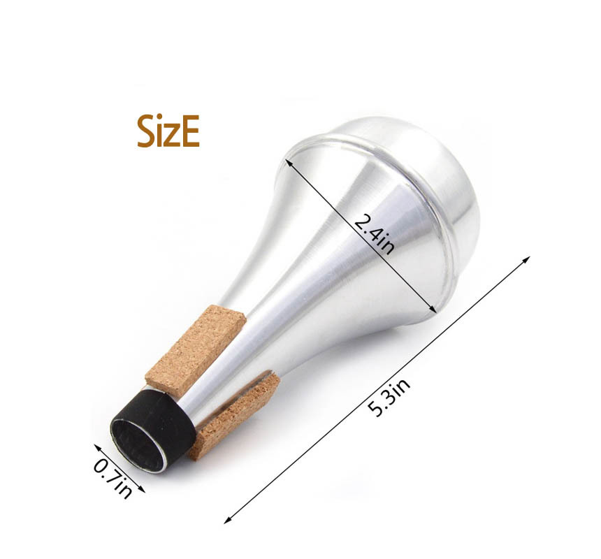 트럼펫 야간 연주 소음방지 트럼팻 사이렌서 뮤트/트럼펫소품/트럼펫악세사리/트럼펫소음방지/야간연주소품