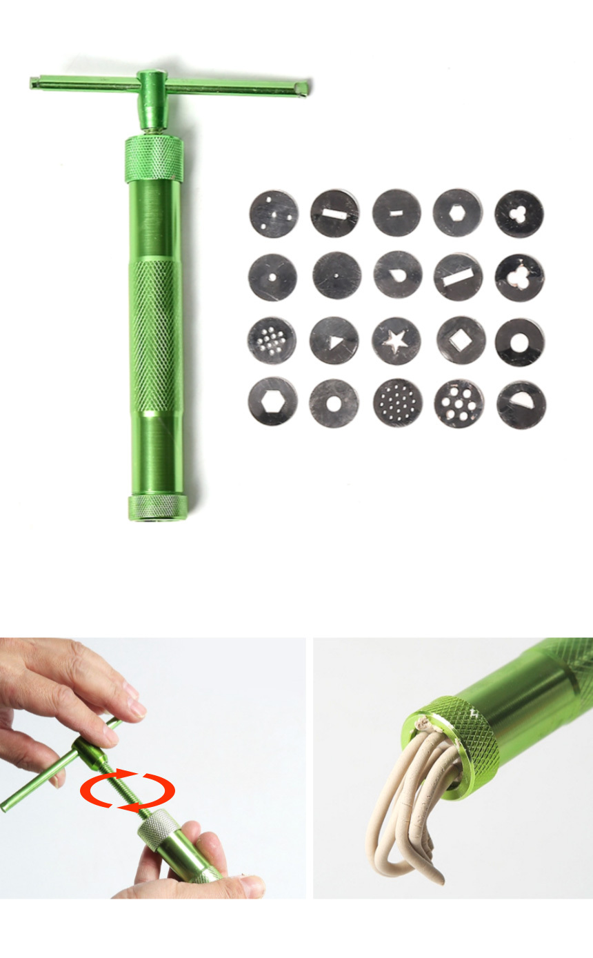 클레이루퍼/루퍼/점토압출기/클레이도구/폴리머클레이도구/점토도구/폴리머클레이/클레이건/클레이압출기