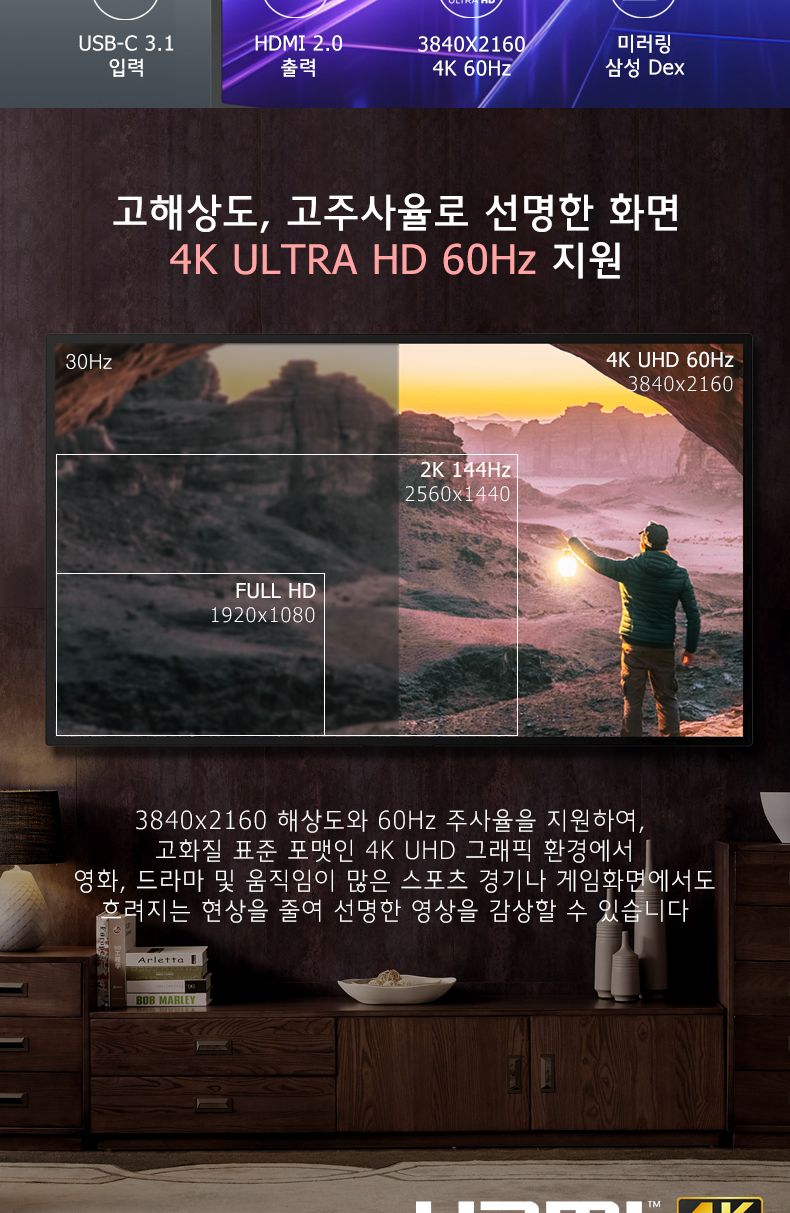 DP변환젠더/DP젠더/DP케이블/젠더/디스플레이케이블/젠더테이블/노트북케이블/케이블/모니터케이블/C타입젠