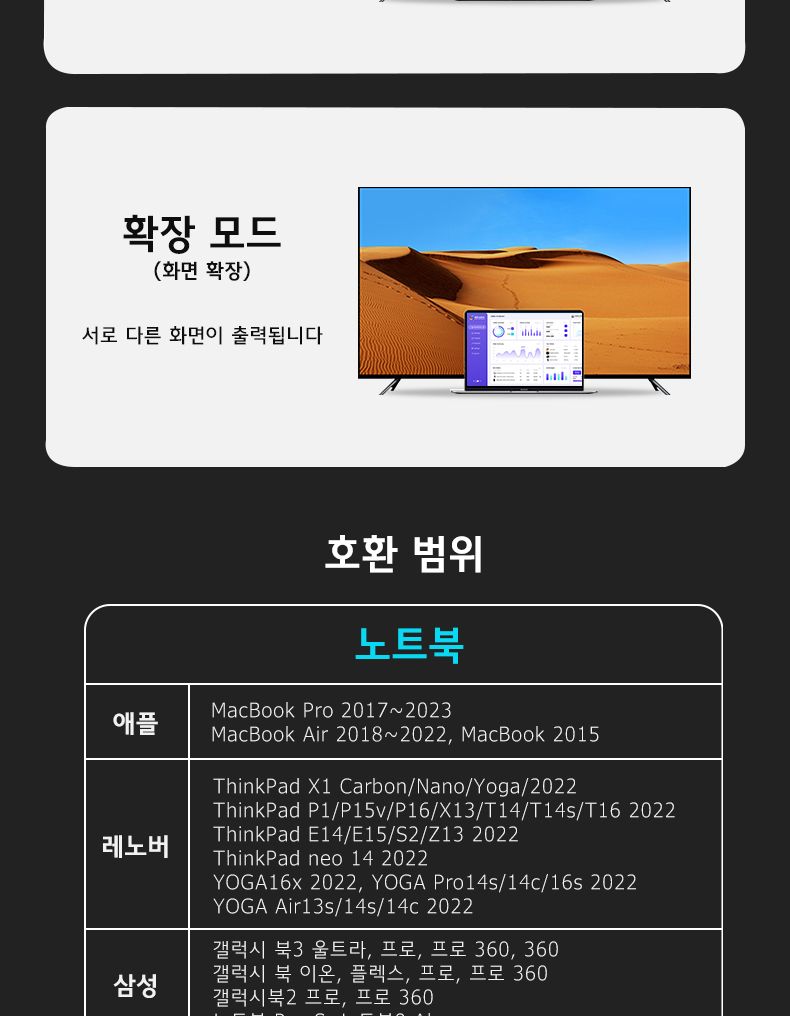 Soopii USB-C to DP 1.4 8K HDR 젠더 CDF86A/젠더/C타입젠더/젠더테이블/케이블/DP케이블/DP젠더/DP변환젠