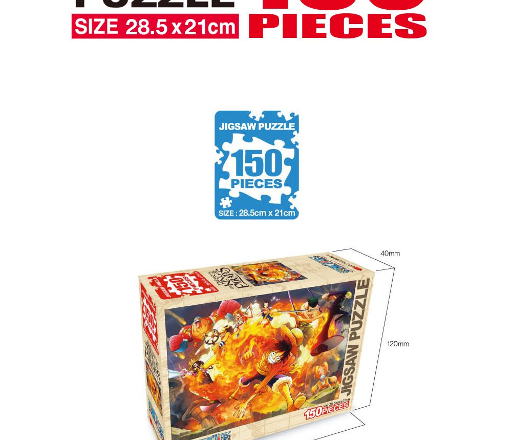 학산퍼즐 원피스 직소퍼즐 150pcs (불굴의 투지)/퍼즐/직소퍼즐/키덜트퍼즐/만화퍼즐/캐릭터퍼즐/조각퍼즐/