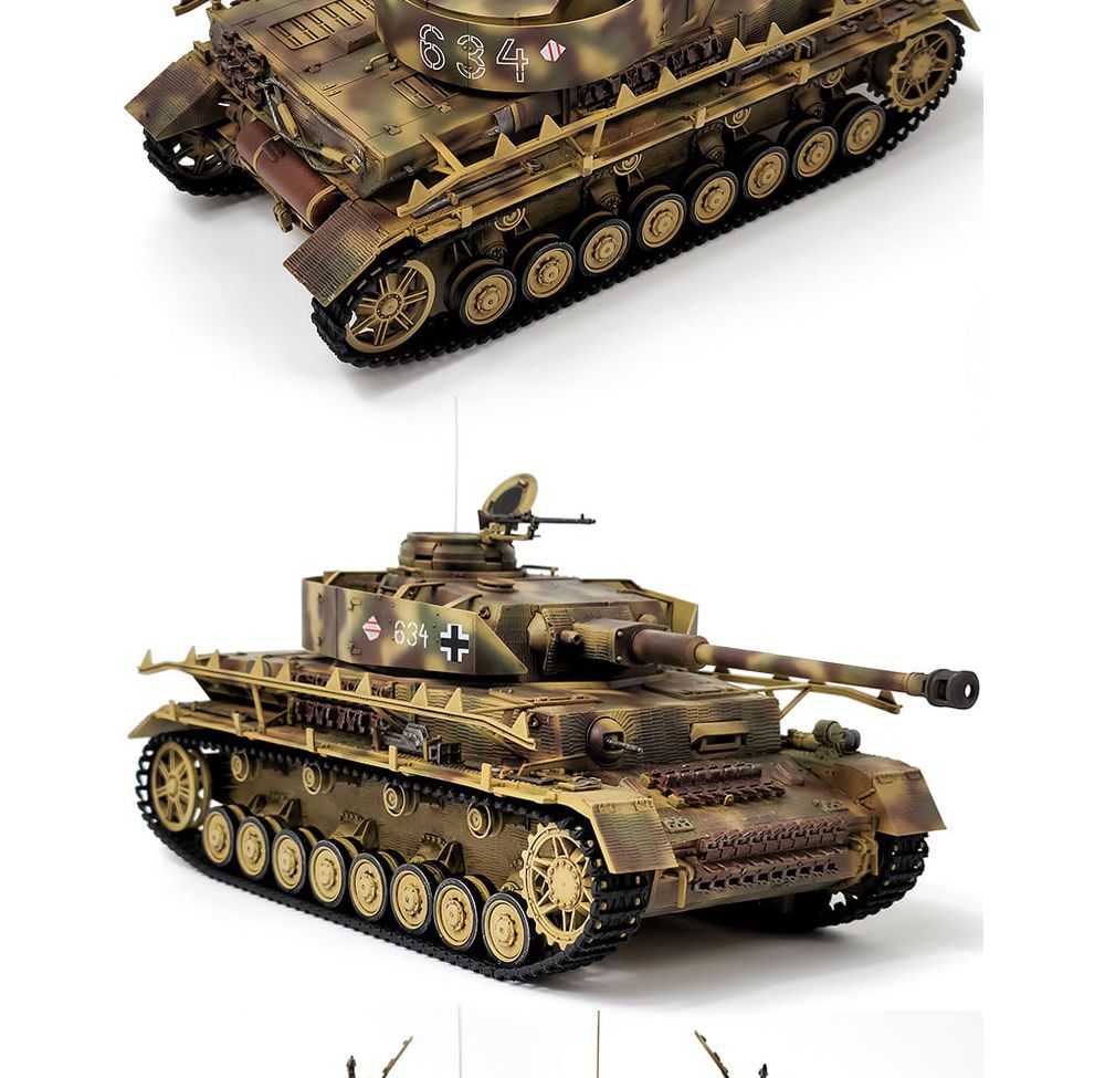 아카데미 1대35 독일 4호전차 H형 후기행산형 (13528)/탱크모형/모형탱크/조립완구/밀리터리프라모델/전차