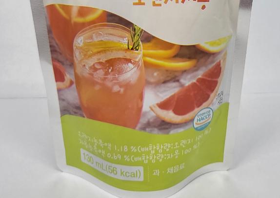 이츠웰 플리또 130ml 오렌지자몽 130g 40개/음료/음료수/팩음료/팩주스/과즙주스/오렌지자몽주스/오렌지자