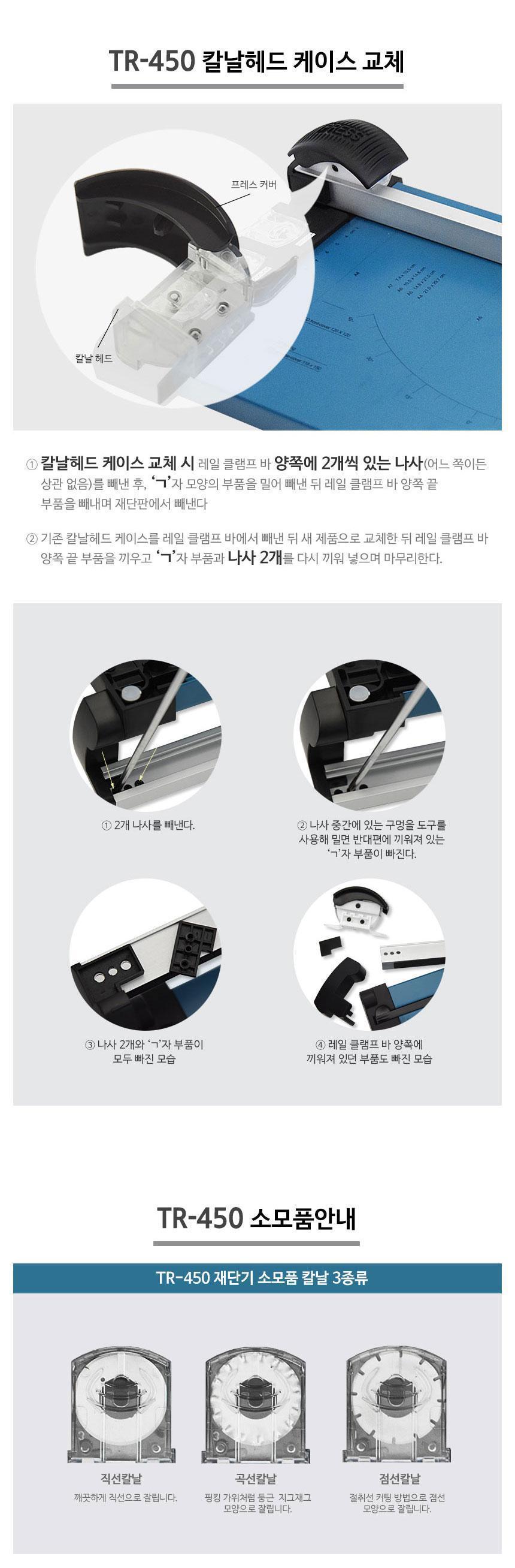 트리머재단기 Procut TR450/재단기/사무용재단기/오피스재단기/종이재단기/사무기기/오피스기기