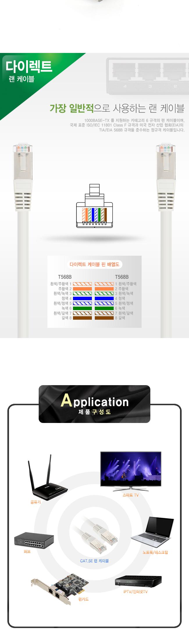 랜 케이블 랜선 통신선 인터넷선 NM CAT.6 FTP 30m/케이블/랜케이블/인터넷케이블/인터넷선/컴퓨터랜선/컴