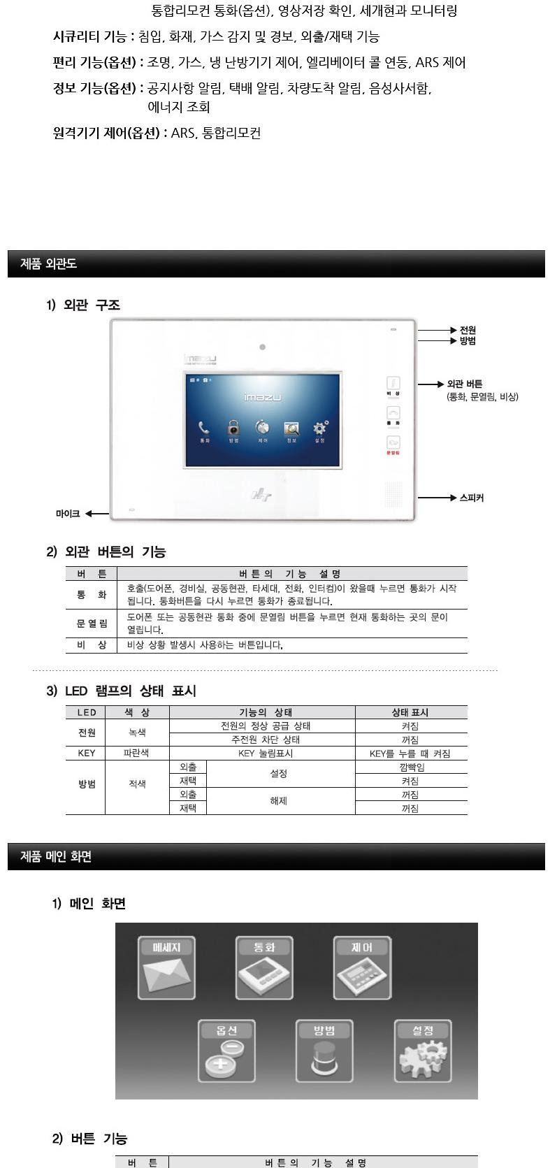 현관 비디오폰 인터폰 초인종 현관 방범 카메라 H79/비디오폰/아파트비디오폰/현관비디오폰/가정용비디오폰