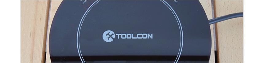 TOOLCON 휴대용 미니 전기인덕션 TIC-600W/전기인덕션/1인용인덕션/휴대용인덕션/자취인덕션/미니인덕션/1