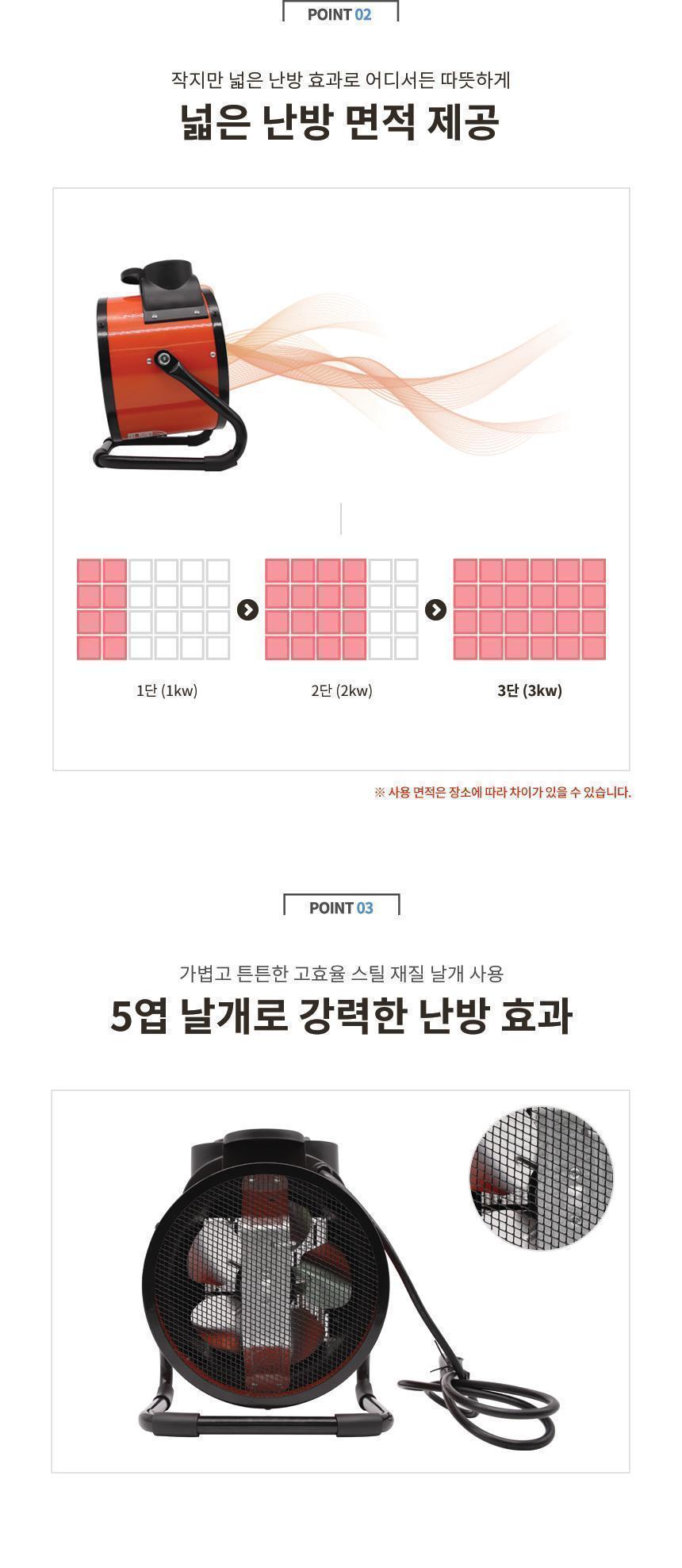 툴콘)산업용팬히터 MCP-3000/히터/계절용품/겨울필수품/전기히터/가정용히터/산업용히터/난방용품/난방기기