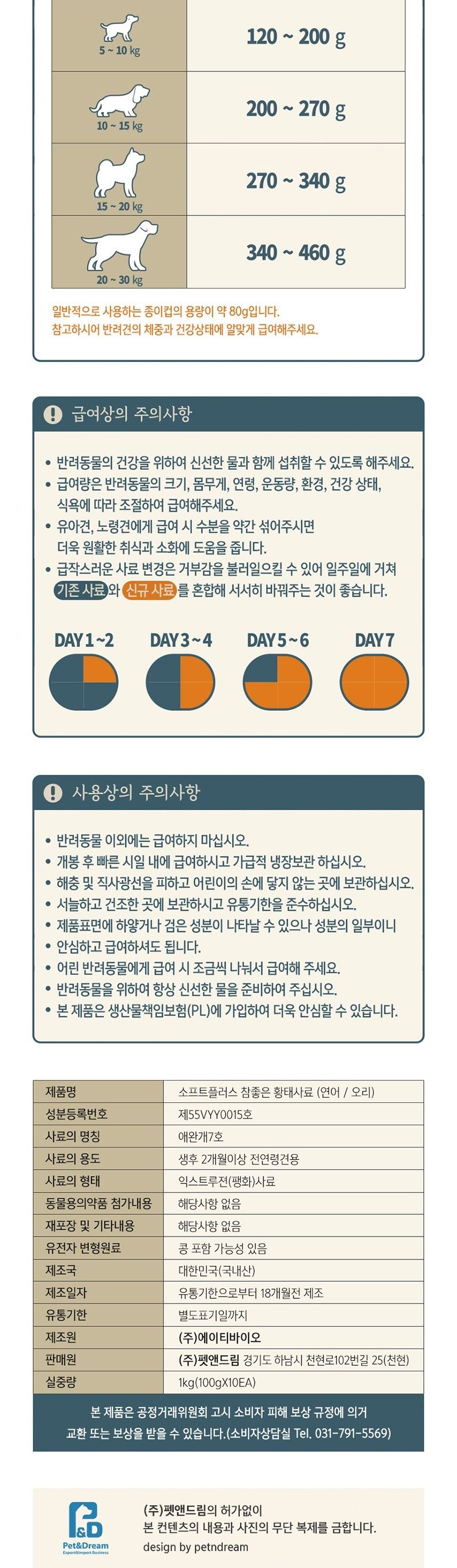럭셔리 발란스 참좋은 황태 사료 연어 1Kg/황태사료/소프트사료/애견사료/애완동물사료/강아지사료/반려동